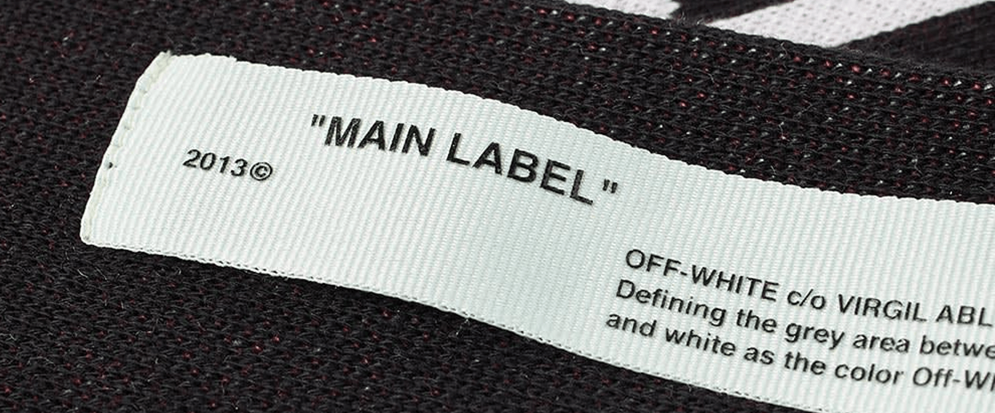 Étiquette vêtement tissée Ultra Haute Définition - Label Française